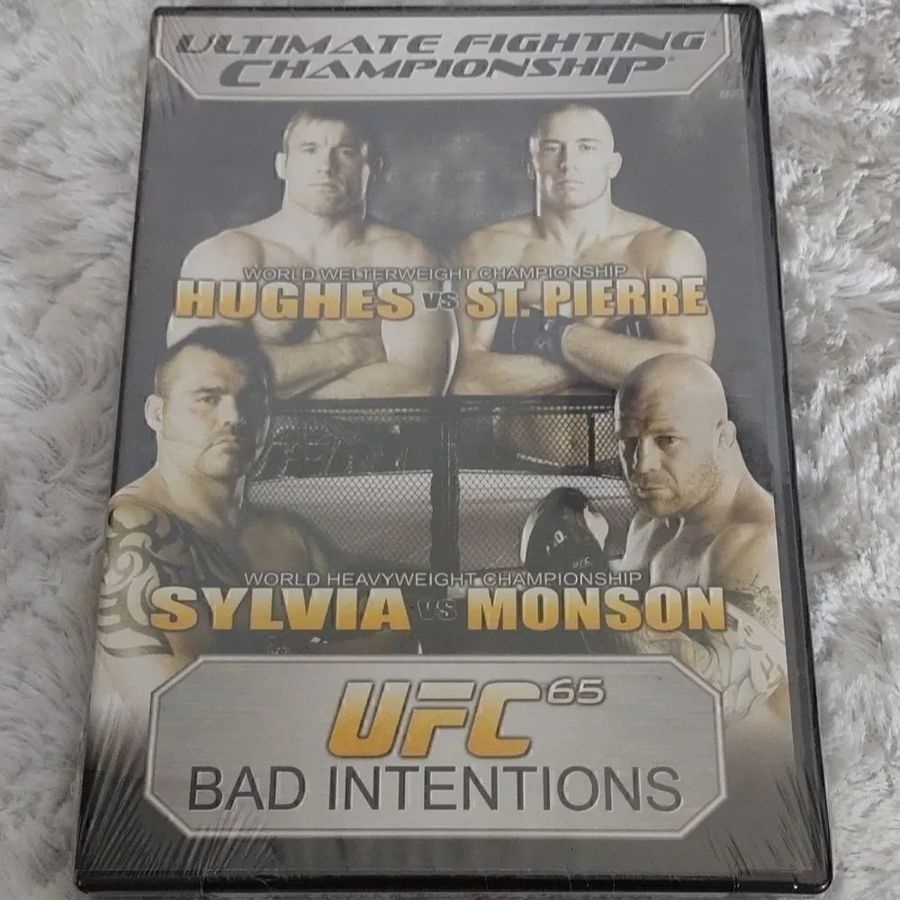 5 New UFC Ultimate Fighting Championship DVDs